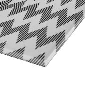 Geometrisch zigzagpatroon 2 snijplank (Hoek)