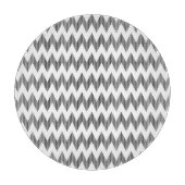 Geometrisch zigzagpatroon 2 snijplank (Voorkant)