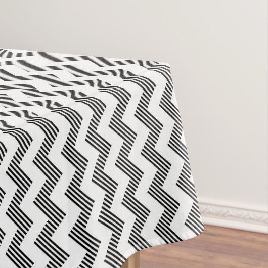 Geometrisch zigzagpatroon 2 tafelkleed (Voorbeeld)