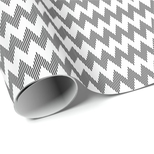 Geometrisch zigzagpatroon cadeaupapier (Rol Hoek)