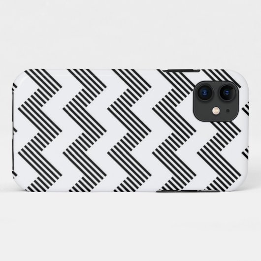 Geometrisch zigzagpatroon Case-Mate iPhone case (Achterkant (horizontaal))