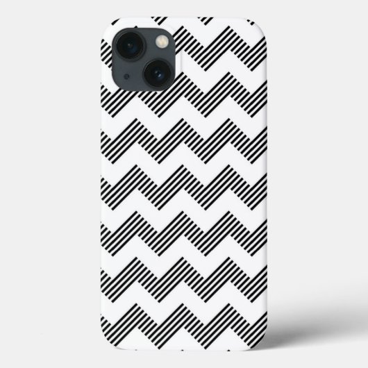 Geometrisch zigzagpatroon Case-Mate iPhone case (Achterkant)