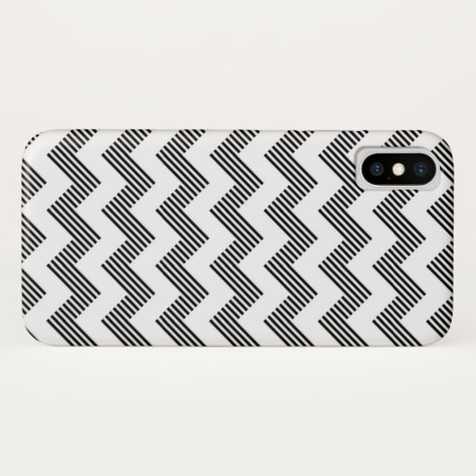 Geometrisch zigzagpatroon Case-Mate iPhone case (Achterkant (horizontaal))