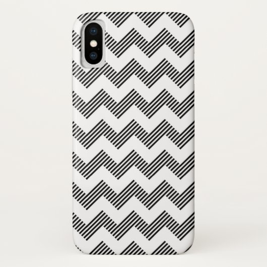 Geometrisch zigzagpatroon Case-Mate iPhone case (Achterkant)