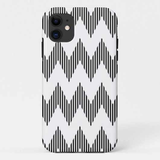 Geometrisch zigzagpatroon Case-Mate iPhone case (Achterkant)