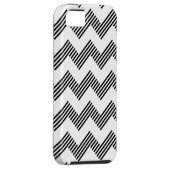 Geometrisch zigzagpatroon Case-Mate iPhone case (Back/Rechts)
