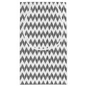 Geometrisch zigzagpatroon klein cadeauzakje (Achterkant)