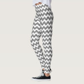 Geometrisch zigzagpatroon leggings (Links)