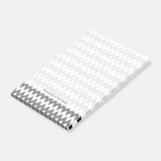 Geometrisch zigzagpatroon post-it® notes (Schuin)