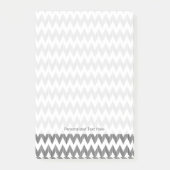 Geometrisch zigzagpatroon post-it® notes (Voorkant)