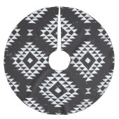 Geometrisch: Zwart-wit Tribal. Kerstboom Rok (Voorkant)