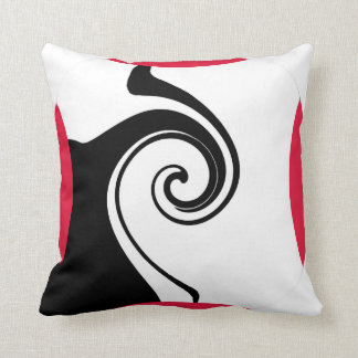 "GEOMETRISCHE 1" 16" x 16" POLYESTER TOSS PILLOW Kussen