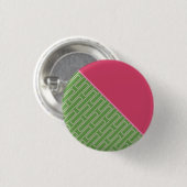 Geometrische 2 Abstracte Patroon Ronde Button 3,2 Cm (Voorkant /achterkant)