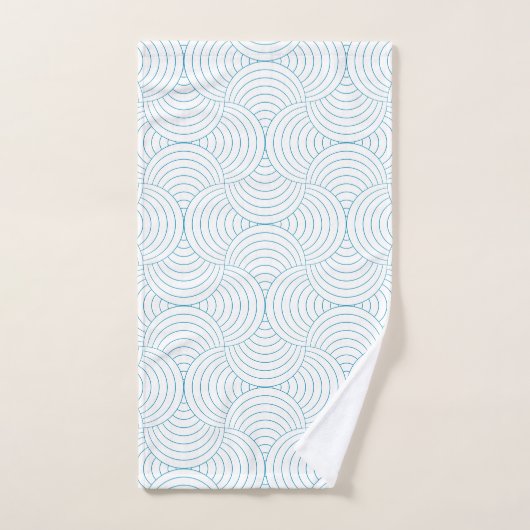 geometrische #2 bad handdoek (Handdoek)