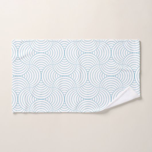 geometrische #2 bad handdoek (Handdoek)