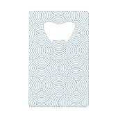 geometrische #2 creditkaart flessenopener (Voorkant)