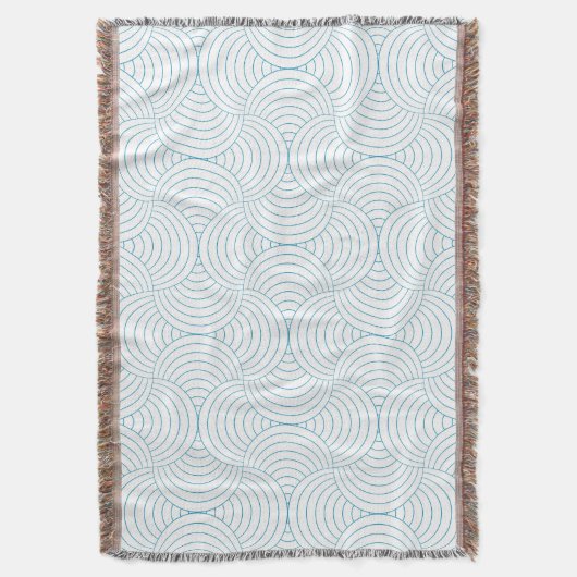 geometrische #2 deken (Voorkant Verticaal)