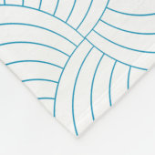 geometrische #2 fleece deken (Hoek)