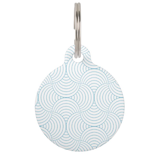 geometrische #2 huisdierpenning (Voorkant)