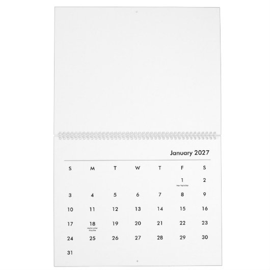 geometrische #2 kalender (Jan 2027)