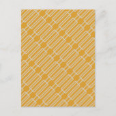 Geometrische 3 Abstracte Patroon Briefkaart (Voorkant)