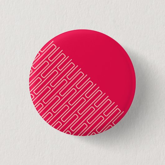 Geometrische 3 Abstracte Patroon Ronde Button 3,2 Cm (Voorkant)