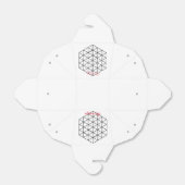 Geometrische 3-D Cube Thunder_Cove Bedankdoosjes (Uitgevouwen)