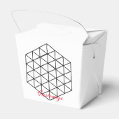 Geometrische 3-D Cube Thunder_Cove Bedankdoosjes (Achterkant)