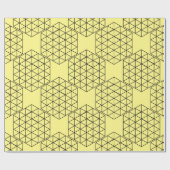 Geometrische 3-D Cube Thunder_Cove Cadeaupapier (Vlak)