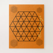 Geometrische 3-D Cube Thunder_Cove Legpuzzel (Verticaal)