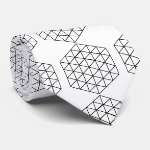 Geometrische 3-D Cube Thunder_Cove Stropdas
