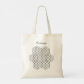 Geometrische 3-D Cube Thunder_Cove Tote Bag (Achterkant)