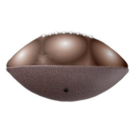 Geometrische 3D Cirkel Donkerbruin Mocha Mousse Wi American Football