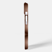 Geometrische 3D Cirkel Donkerbruin Mocha Mousse Wi Case-Mate iPhone Case (Achterkant / Links)