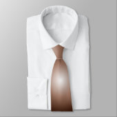 Geometrische 3D Cirkel Donkerbruin Mocha Mousse Wi Stropdas (Gebonden)