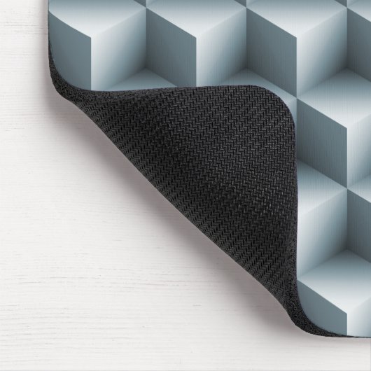 Geometrische 3D-kubussen Muismat (Hoek)