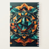 Geometrische 3D Mandala Planner (Achterkant)