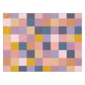 Geometrische aarde van het kleurenbord Paars Tafelkleed (Voorkant (Horizontaal))