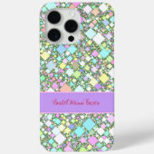 Geometrische Abstracte achtergrond van pastel-mini Case-Mate iPhone Case (Achterkant)