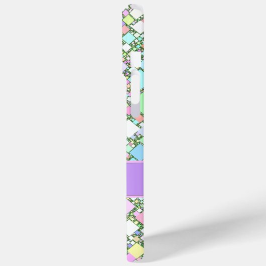 Geometrische Abstracte achtergrond van pastel-mini Case-Mate iPhone Case (Achterkant / Links)