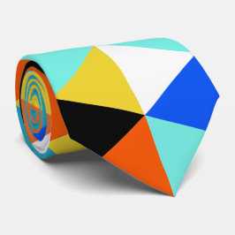 Geometrische Abstracte driehoekspatroon Stropdas