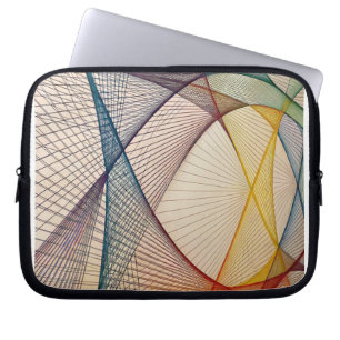 Geometrische Abstracte elektronicatas Laptop Sleeve