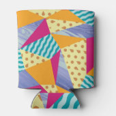 Geometrische, abstracte elementen: decoratief naad blikjeskoeler (Achterkant)