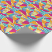Geometrische, abstracte elementen: decoratief naad cadeaupapier (Hoek)