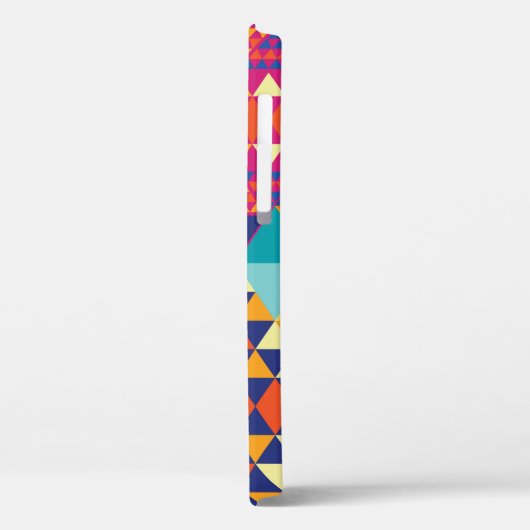 Geometrische, abstracte elementen,  patroon. Case-Mate iPhone case (Achterkant / Links)