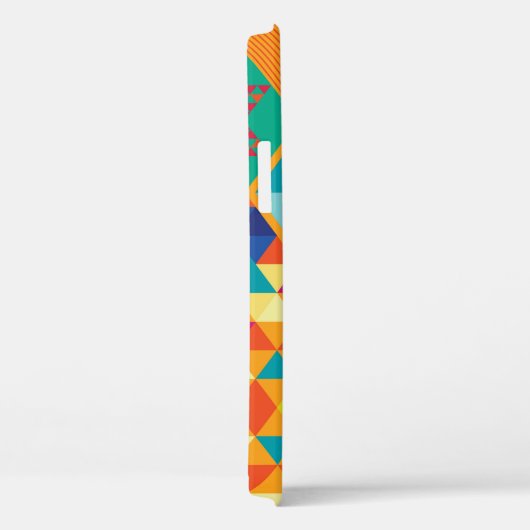 Geometrische, abstracte elementen,  patroon. Case-Mate iPhone case (Achterkant / Rechts)