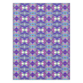 Geometrische abstracte fractale golven tafelkleed (Voorkant)