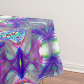 Geometrische abstracte fractale golven tafelkleed (Voorbeeld)