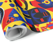 Geometrische Abstracte geschenken voor grafisch on Cadeaupapier (Rol Hoek)