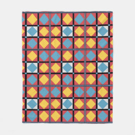 Geometrische Abstracte Gezellige Huisstijl Kunst Fleece Deken